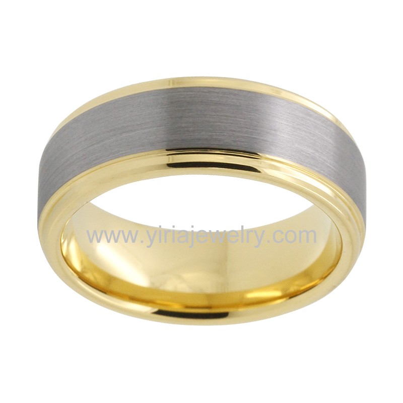 Wholesale 4mm high polished black ceramic wedding band ring