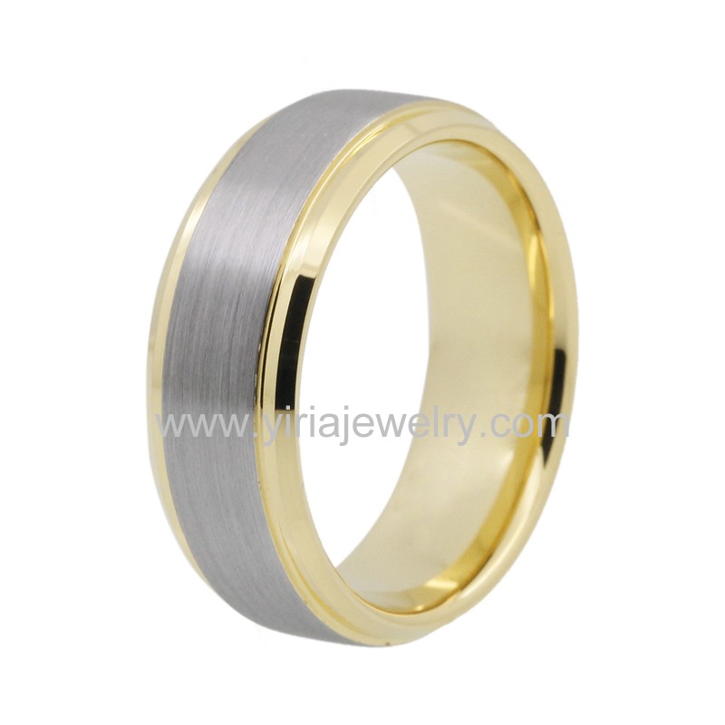 Wholesale 4mm high polished black ceramic wedding band ring