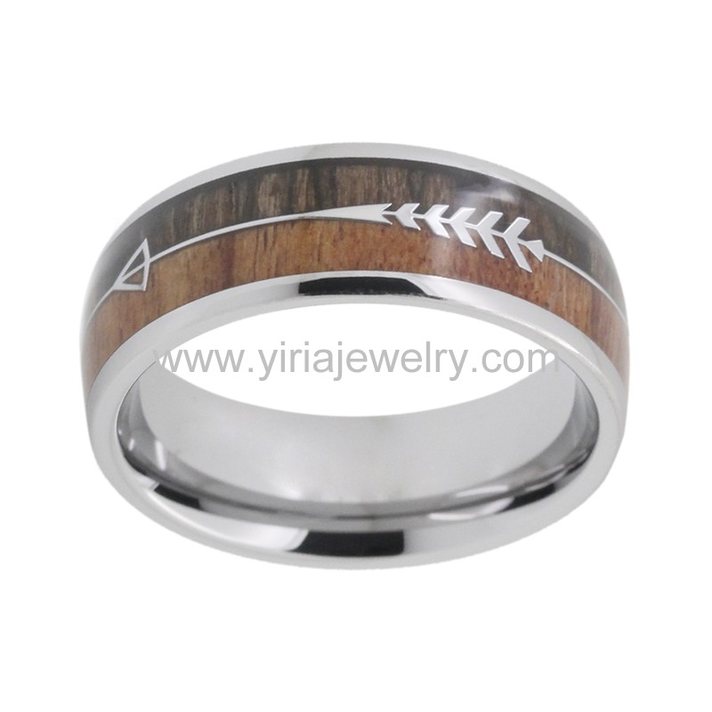 Wholesale 4mm high polished black ceramic wedding band ring