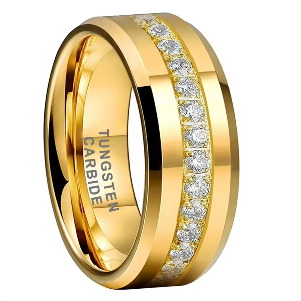 Wholesale 4mm high polished black ceramic wedding band ring