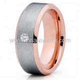 Wholesale 4mm high polished black ceramic wedding band ring