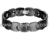 Wholesale 4mm high polished black ceramic wedding band ring