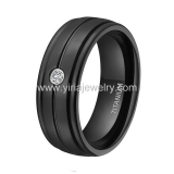 titainium rings high quality factory price wholesale wedding bands jewelry rings 