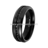 titainium rings high quality factory price wholesale wedding bands jewelry rings 