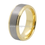 Wholesale 4mm high polished black ceramic wedding band ring