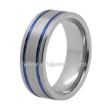 Wholesale 4mm high polished black ceramic wedding band ring