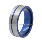 Wholesale 4mm high polished black ceramic wedding band ring