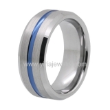Wholesale 4mm high polished black ceramic wedding band ring