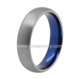 Wholesale 4mm high polished black ceramic wedding band ring