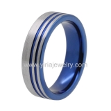 Wholesale 4mm high polished black ceramic wedding band ring