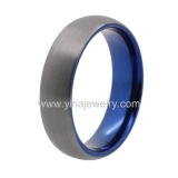 Wholesale 4mm high polished black ceramic wedding band ring