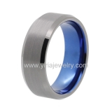 Wholesale 4mm high polished black ceramic wedding band ring