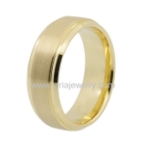 Wholesale 4mm high polished black ceramic wedding band ring