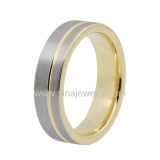 Wholesale 4mm high polished black ceramic wedding band ring
