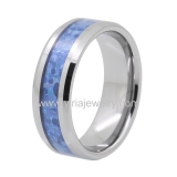 Wholesale 4mm high polished black ceramic wedding band ring