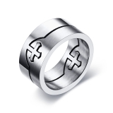 Wholesale 4mm high polished black ceramic wedding band ring