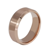 Wholesale 4mm high polished black ceramic wedding band ring