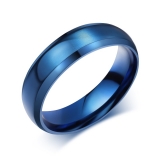 Wholesale 4mm high polished black ceramic wedding band ring