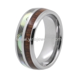 Wholesale 4mm high polished black ceramic wedding band ring