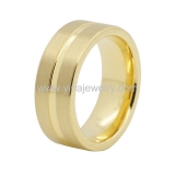 Wholesale 4mm high polished black ceramic wedding band ring
