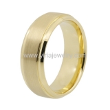 Wholesale 4mm high polished black ceramic wedding band ring