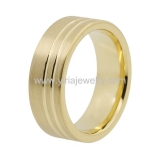 Wholesale 4mm high polished black ceramic wedding band ring