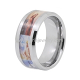 Wholesale 4mm high polished black ceramic wedding band ring