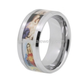 Wholesale 4mm high polished black ceramic wedding band ring