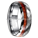 Wholesale 4mm high polished black ceramic wedding band ring