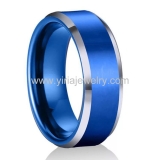 Wholesale 4mm high polished black ceramic wedding band ring