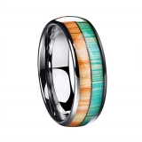 Wholesale 4mm high polished black ceramic wedding band ring