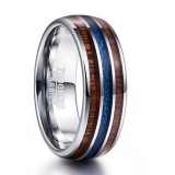 Wholesale 4mm high polished black ceramic wedding band ring