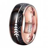 Wholesale 4mm high polished black ceramic wedding band ring