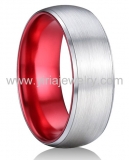 Wholesale 4mm high polished black ceramic wedding band ring