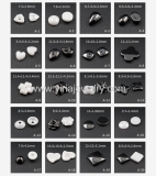 Wholesale 4mm high polished black ceramic wedding band ring