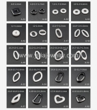 Wholesale 4mm high polished black ceramic wedding band ring